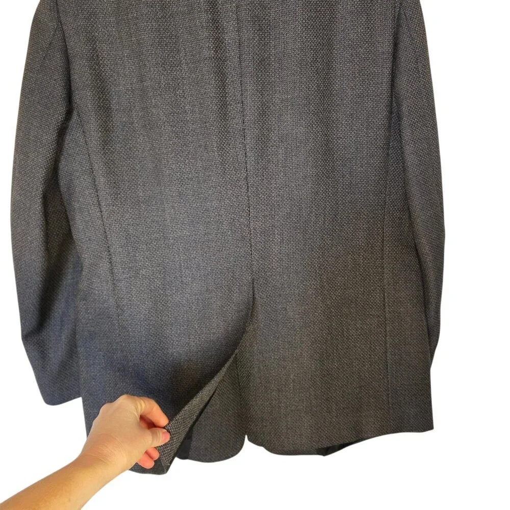 Oak Creek Men’s Gray 100% Wool Blazer Sport Coat Jacket 42R